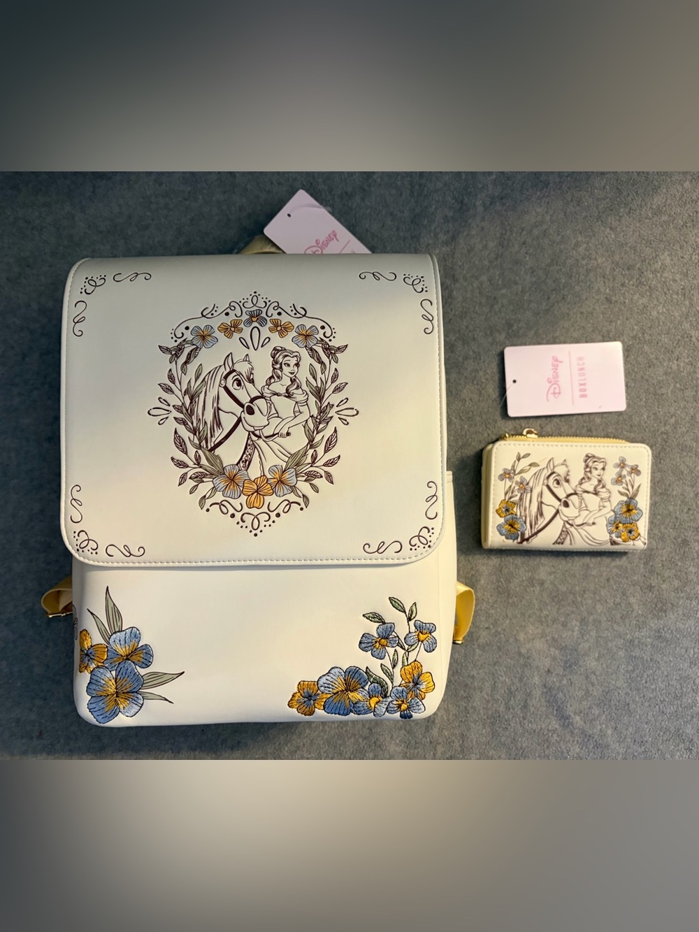 Disney Belle Sketch Mini Backpack and Wallet